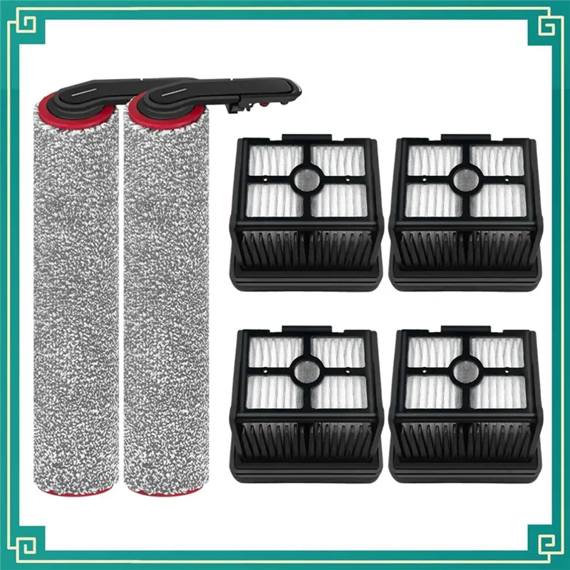 LITE-pour Dreame H15 Pro filtre thermique-HEPA, brosse à rouleau souple, Kit de pièces de rechange pour accessoire d'aspirateur