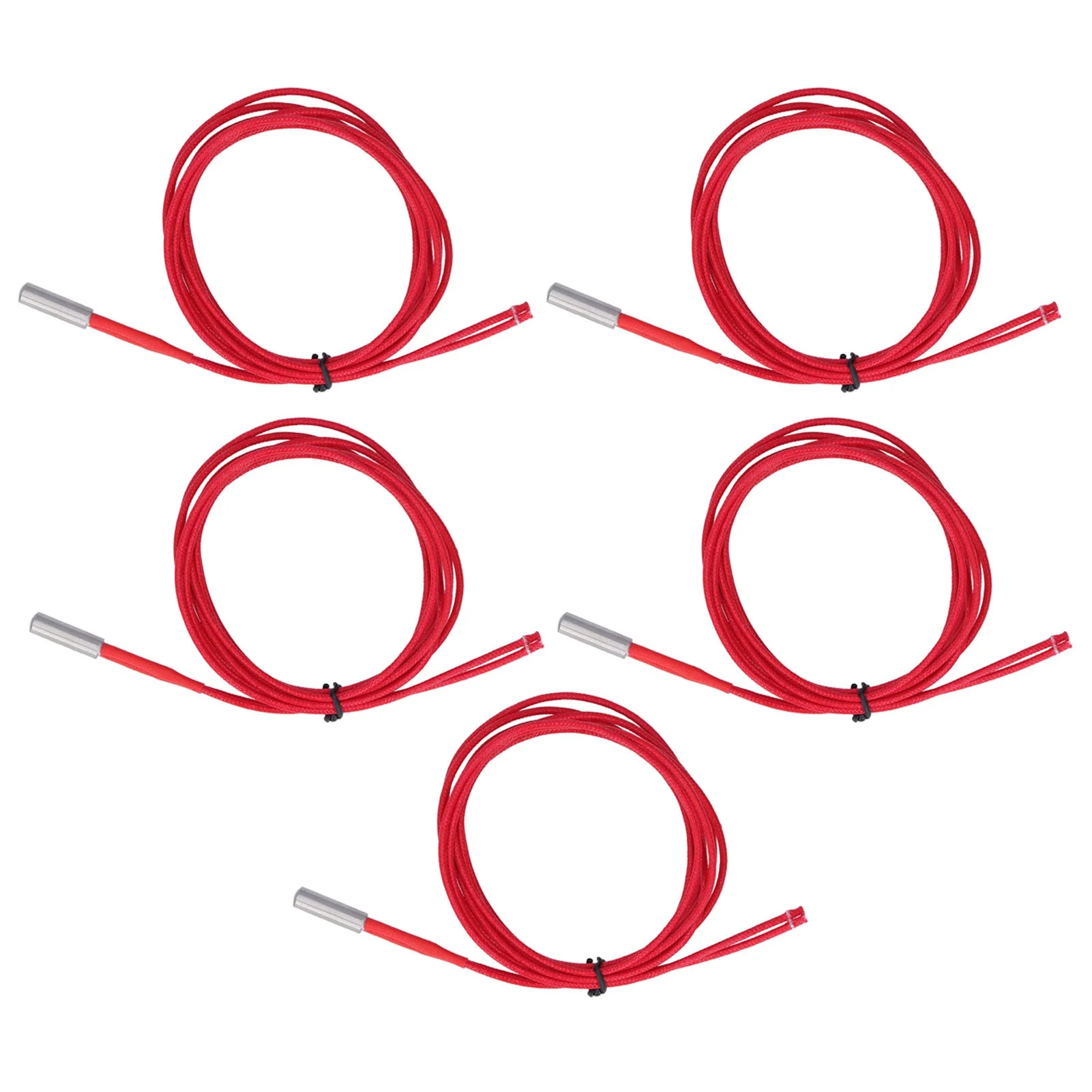 5PCS 12V 40W Cartridge Heater Stainless Steel Copper Heating Tube for 3D Printer 6x20mm