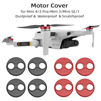 4pcs Aluminum Alloy Motor Cover For DJI Mini 3 Pro/Mini SE/Mini 2/Mini 4 Pro Engine Protector Cap Dust Cover Drone Accessories