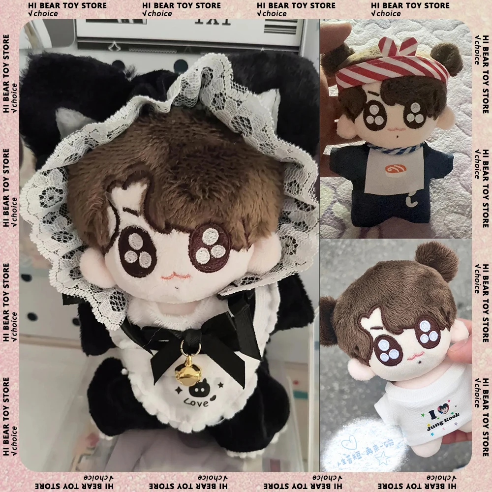 Boneco de Pelúcia Jeon Jung Kook de 10cm, Brinquedo de Pelúcia com Corpo de Estrela-do-mar, Brinquedos Fofos de Algodão para Crianças, Presentes para Fãs dos Bangtan Boys