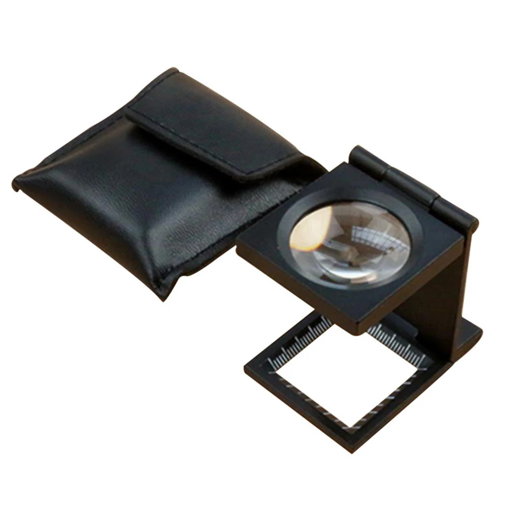 For Detailed Viewing 56*39*50mm unfolded Size Folding Magnifier Compact Portable Magnifying Glass For Hobbies And Crafts