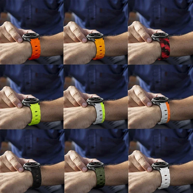 Tali silikon untuk Samsung Galaxy Watch 7 5 6 4 klasik 5 pro, tali gelang Galaxy Watch6 6 4 klasik 5 pro 44mm 40mm 47mm 43mm 46mm 45mm