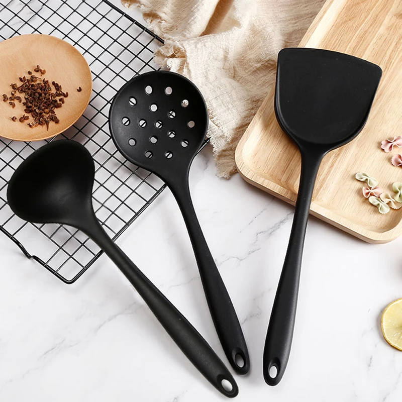 3/2 Pcs Cooking Kitchenware Tool Silicone Utensils Set Non-Stick Cookware  Ladle  Shovel  Kitchen Accessorie