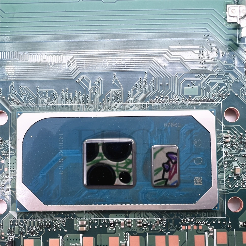 Imagem -04 - Remodelado Computador Portátil Placa-mãe para hp 15-dy 15s-fq Da0p5dmb8c0 Srgkf I31005g1 Totalmente Testado Funciona Perfeitamente