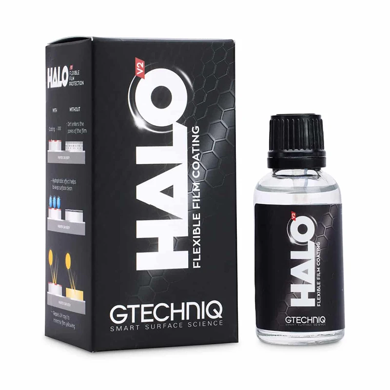 Gtechiq Halov2 Flexible Film Coating for Car Protection Enhanced Protection for PPF And Vinyl Wraps