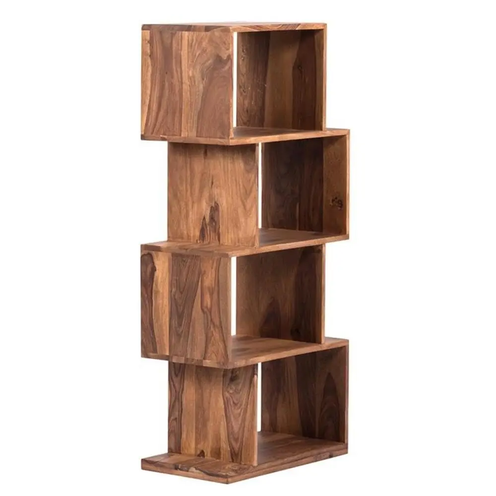 Urban Bookshelf Regular Natural Wood Storage Display Shelf Home Office Living Room 80cm, Customized