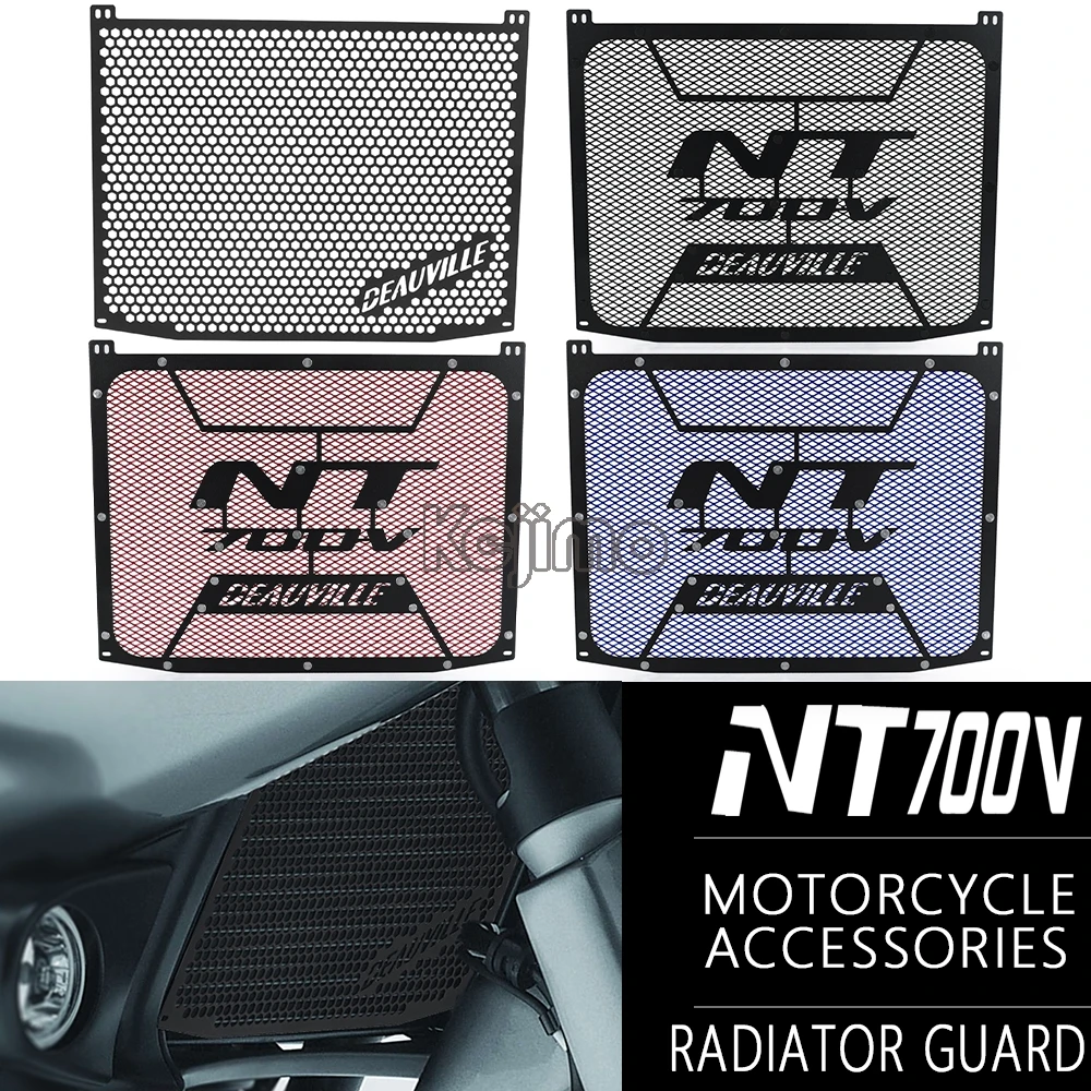 For Honda NT 700V Deauville ABS NT700V 2006 ~ 2016 Motorcycle Accessories Radiator Guard Grille Grill Cooling Cover Protection