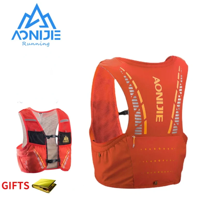 AONIJIE C933 Hydration Pack Backpack Rucksack Bag Vest Harness Water Bladder Hiking Camping Running Marathon Race Climbing 5L