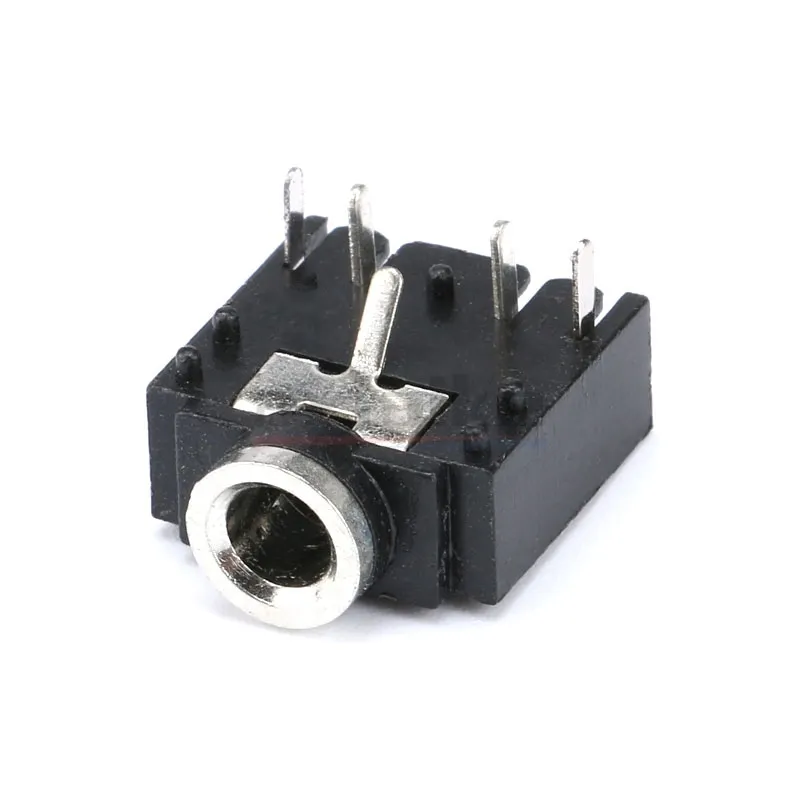 20PCS 3.5mm Stereo Jack Socket Audio Jack Female Connector PCB PJ-3F07 PJ-307 PJ307 5Pin Headphone Jack