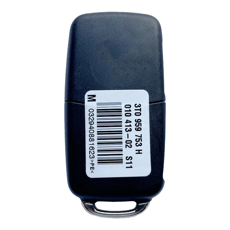 TX001063 for VW Skoda Flip Key 3 Button 433MHz ID48 3T0 837 202 H