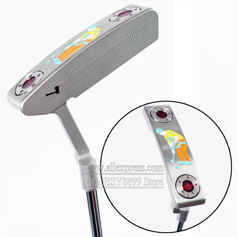 

Golf Club Royaloaxe T Golf Putter 33-35 inches With Headcover Golf Club-Improves Ball Speed and Accuracy Detachable wei