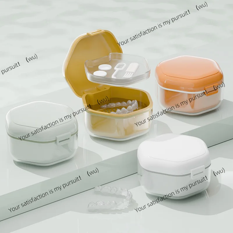 Invisible Braces Box Holder Storage Box Invisalign Correction Portable