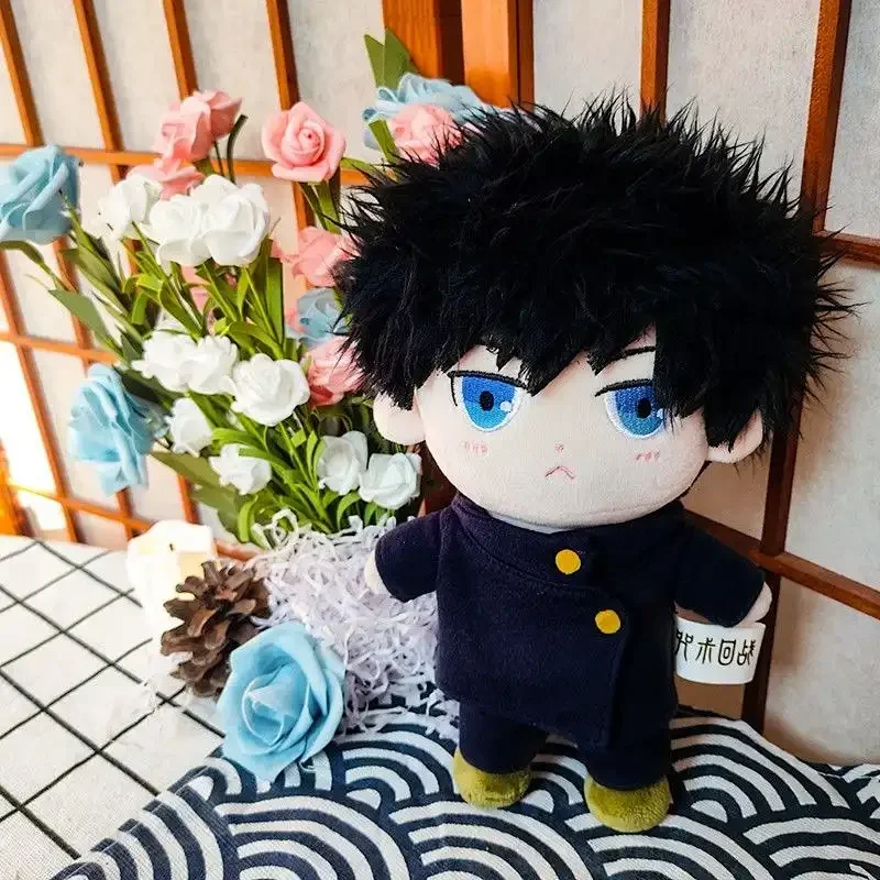Stuffed 20cm Game Jujutsu Kaisen Gojo Satoru Itadori Yuji Inumaki Toge Ryomen Sukuna Fushiguro Megumi Plush Kids Toys XmasGift