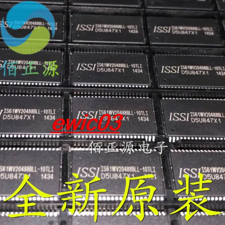 Original stock  IS61WV20488BLL-10TLI TSOP44 CMOSRAM  