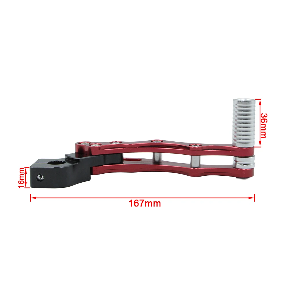 Motorcycle Kick Start Lever For Scooter Hyper Naked Yamaha JOG AS RS RSZ ZY Series CNC Modified GY6 Engine Starter Honda Suzuki