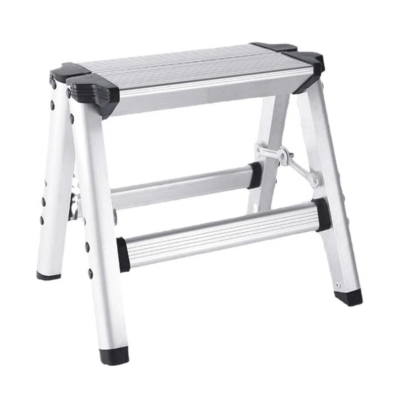 Folding Ladder Thickened Herringbone Ladder Lightweight Multiuse Practical Step Stool for Household Department Stores