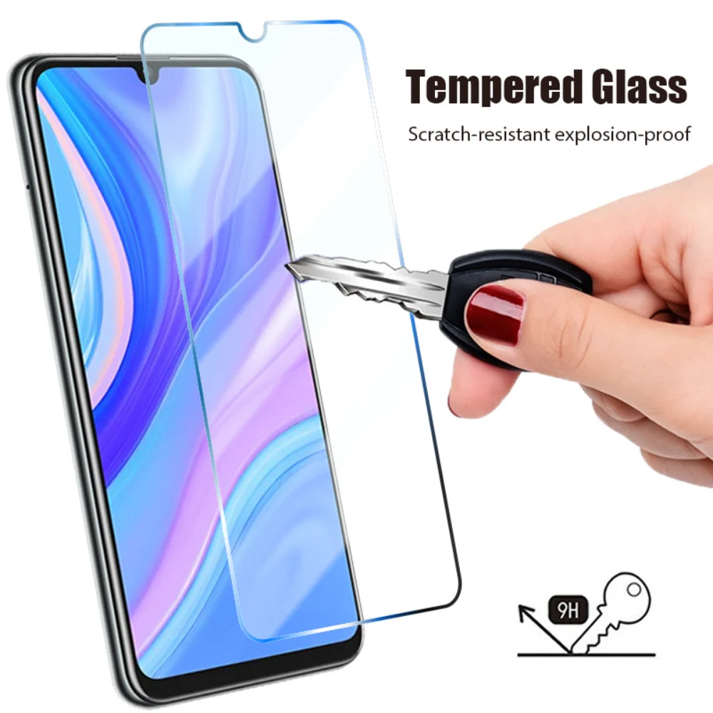 Film de protection avant anti-rayures, 3 pièces, en verre pour Huawei Y7 Y6 Prime Y5 2018 Y9 Y7 Y6 Prime Y5 2019