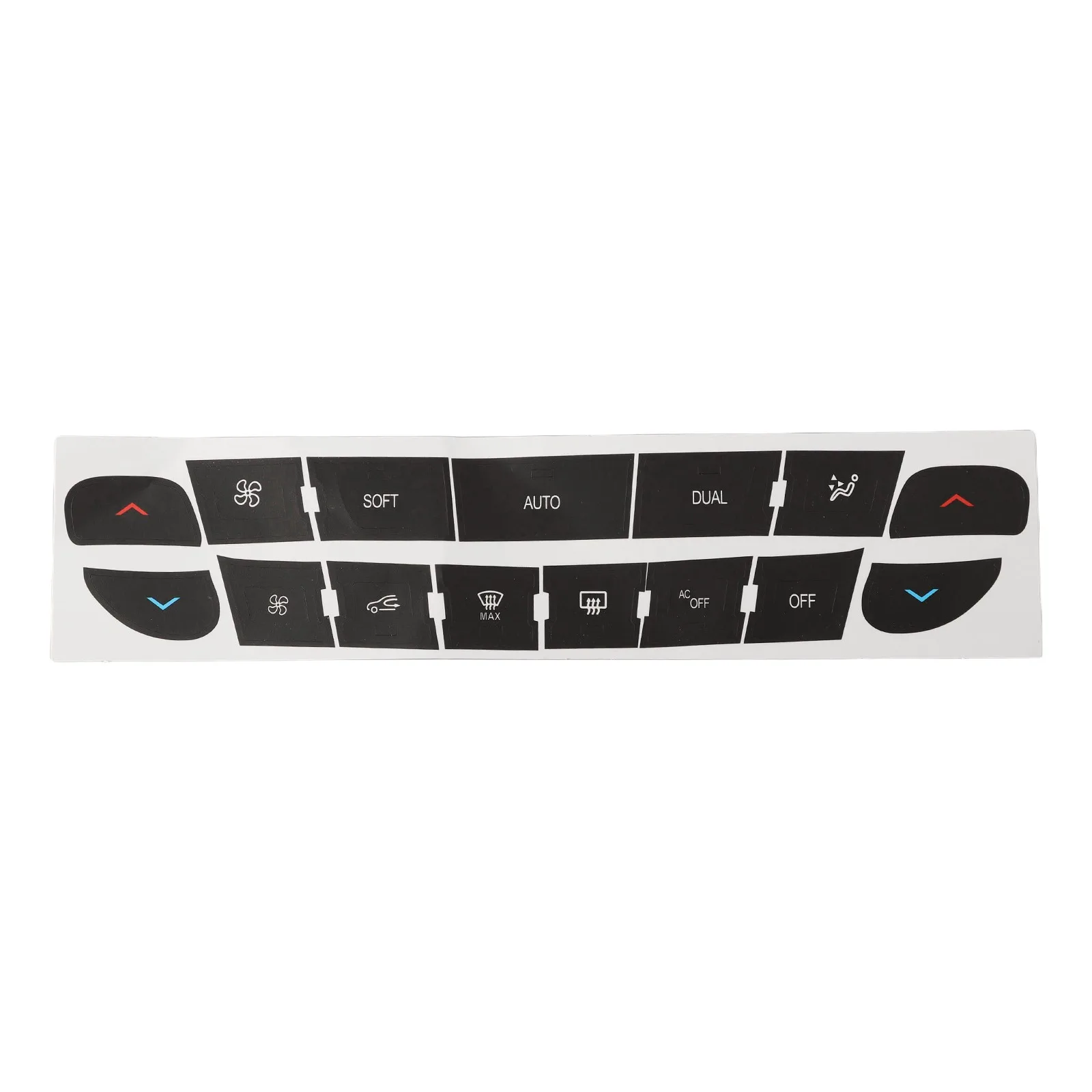 Car A/C Button Repair Decal Sticker Air Condition Climate Control Button Repair Sticker For Megane For Master For-Scenic 3 Trim