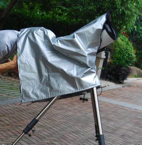 Astronomical telescope dust cover, outdoor sun protection, dew protection, light protection, solar eclipse observation shade