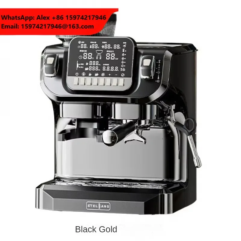 Coffee Machine Small Household Italian Full & Semi Automatic Grinding All-in-One Machine Commercial Coffee Machine