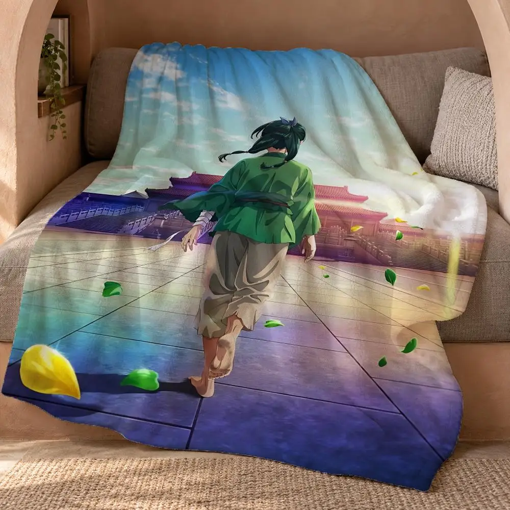 The Apothecary Diaries Throw Double Sided Flannel Throw Blanket Soft Travel Camping Sofa Bed Home