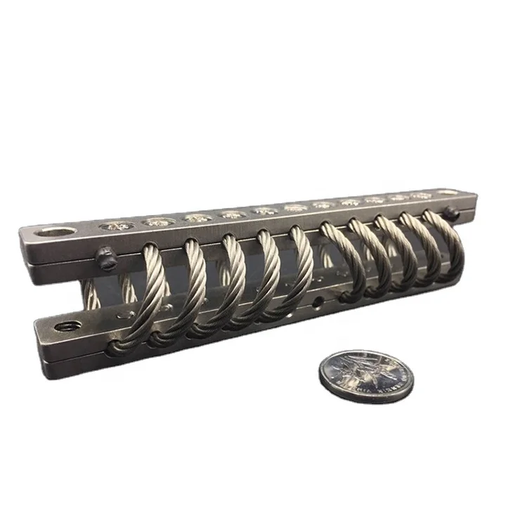 Acústica de la construcción del barco de la bomba del transformador del compresor y soporte de aislamiento del cable del control de ruido JGX-0480D-61A
