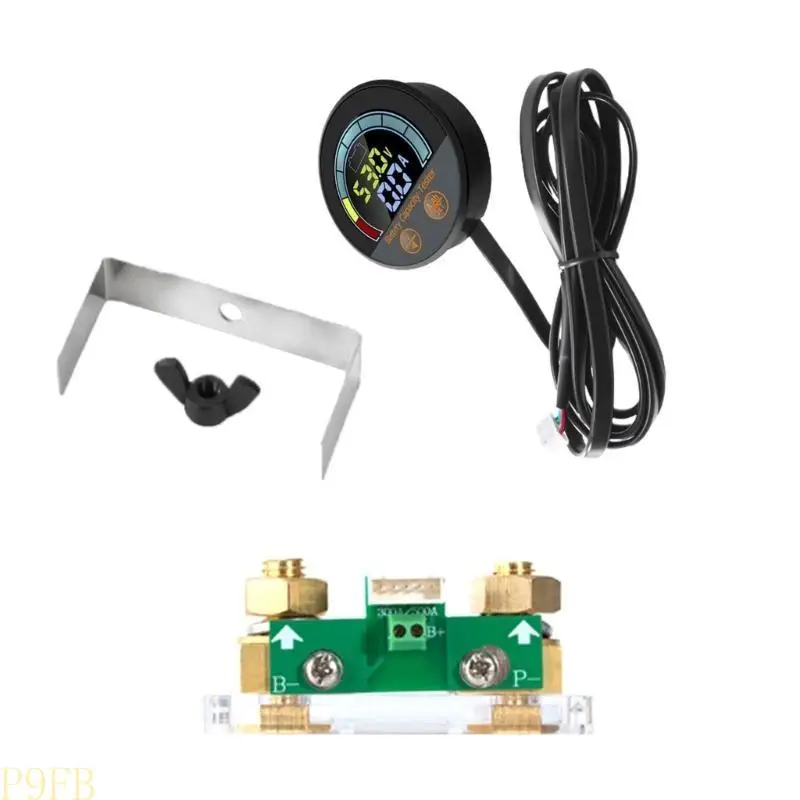 

P9FB DC8V-100V Battery Voltmeter Capacity 12V 36V 48V 72V LeadAcid Lithium
