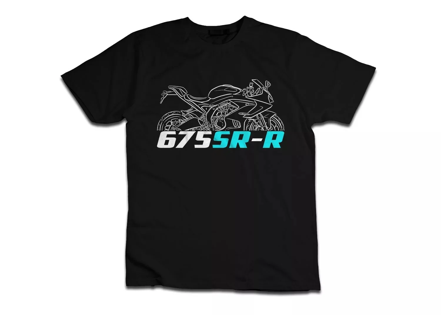 

2024 Men T Shirt Casual for CFMoto 675SR-R 2025 Fans - Motorcycle T-Shirt Graphic Summer Short Sleeves 100% Cotton S-3XL