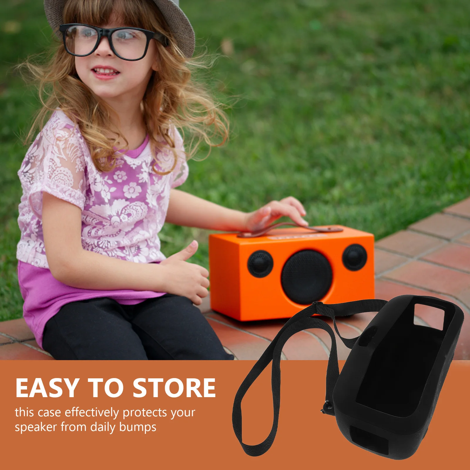 

1 set Silicone Case Cover Waterproof Portable Outdoor Protector For Soundlink Max Durable Travel Speaker Sleeve -