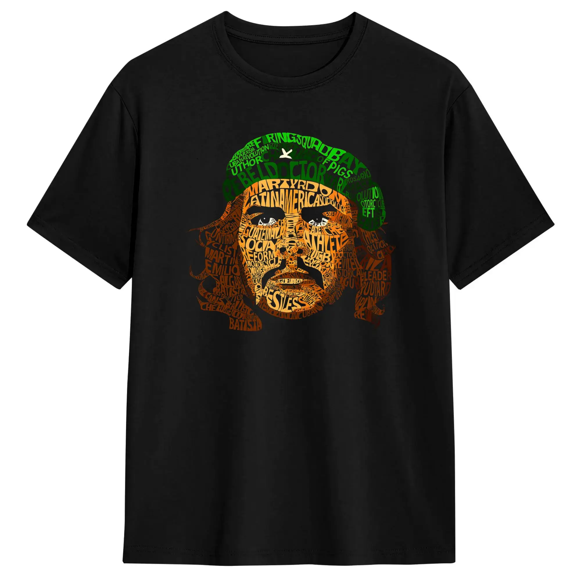 Harajuku T Shirt Summer Red Star Soviet Che Guevara Trendy Cool T-Shirts  Cotton Tee Shirt for Men's Y2K Short Sleeve Top Tees