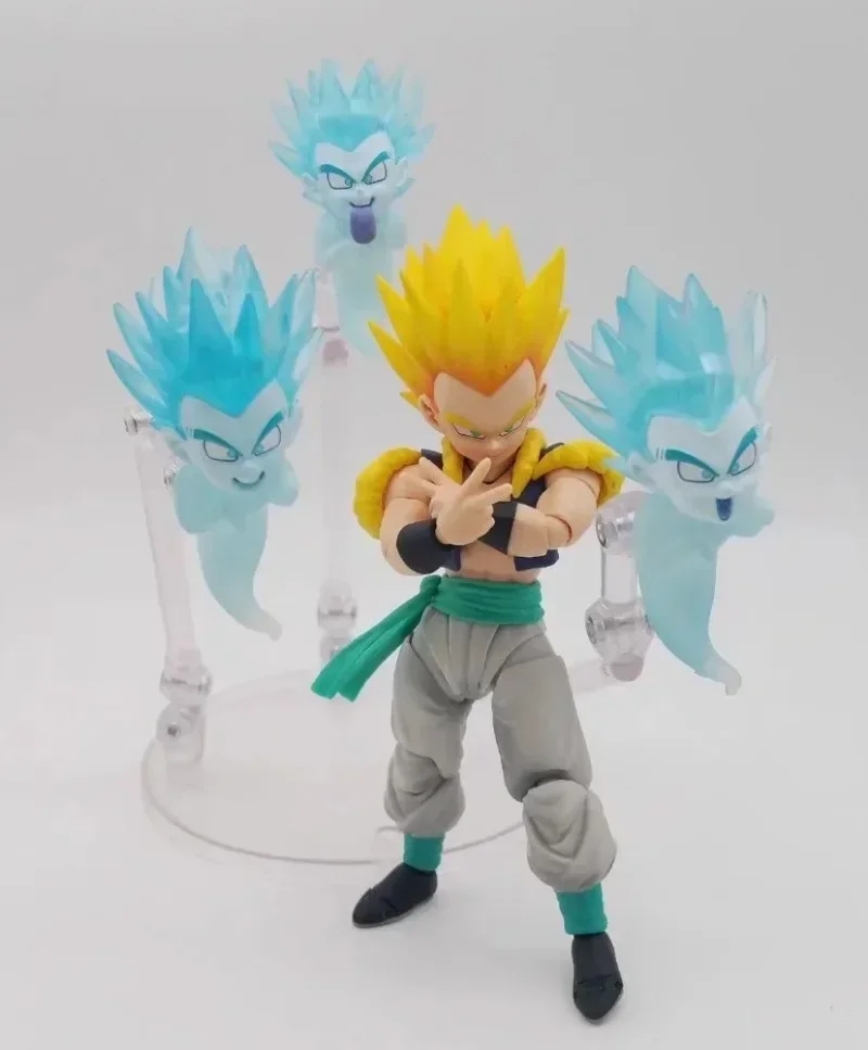 In Stock Dragon Ball S.H.Figuarts SHF Gotenks Super Ghost Kamikaze Attack Ghost Squad Anime Action Figures Toys Models Gift Boy