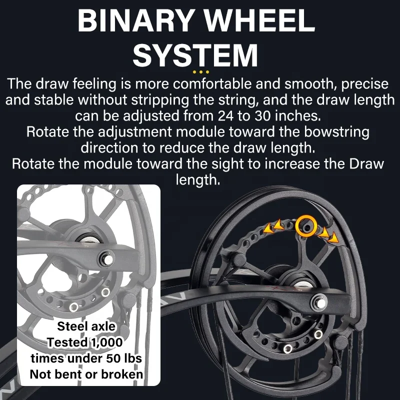 Bola de aço dupla finalidade arco composto e flecha conjunto mão esquerda direita ao ar livre caça tiro alvo prática equipamento tiro com arco