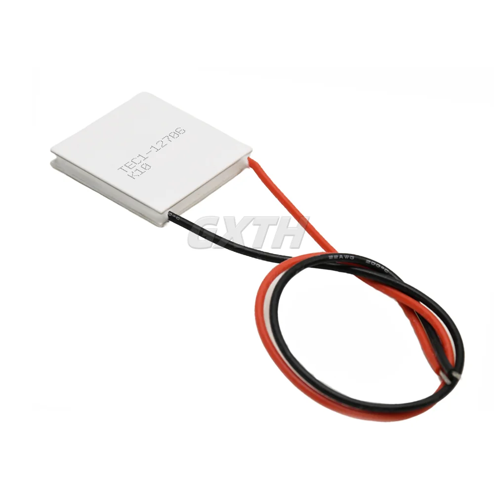 TEC1-12706 30*30mm Semiconductor Refrigeration Tablet Drug Dehumidification Module Refrigeration Chip Cooling Condensation Cream