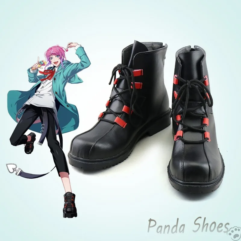 

Division Rap Battle Amemura Ramuda Cosplay Shoes Cos Boots Game Alternative Rap Battle Easy R Cosplay Costume Prop Shoes