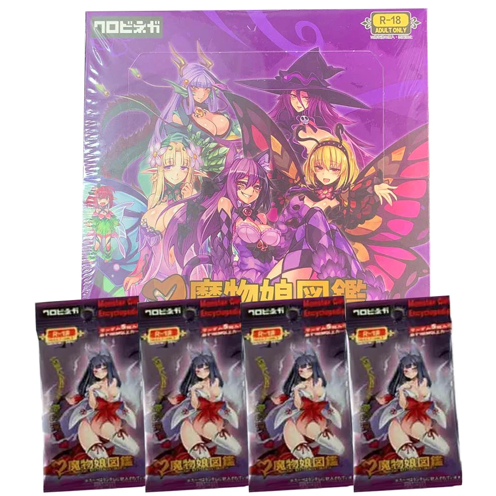 cartes-de-collection-de-perruques-creatives-monster-girls-surprise-unique-tentation-privee-rpg-cartes-de-charme-populaires-jouet-amusant-cadeau