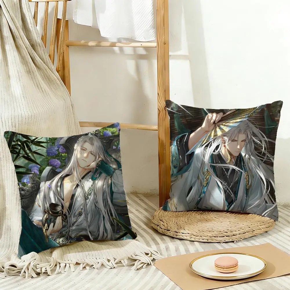Elegant Enigmatic Game L-Light And Night Sariel Cushion Cover Cozy Pillowcase Holiday House Interior Sofa Bedroom Accessories