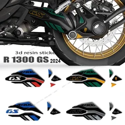 R 1300GS 2024 Motorcycle Accessories 3D Epoxy Resin Sticker Swingarm Protection Kit For BMW GS 1300 R 1300 GS 2023 2024