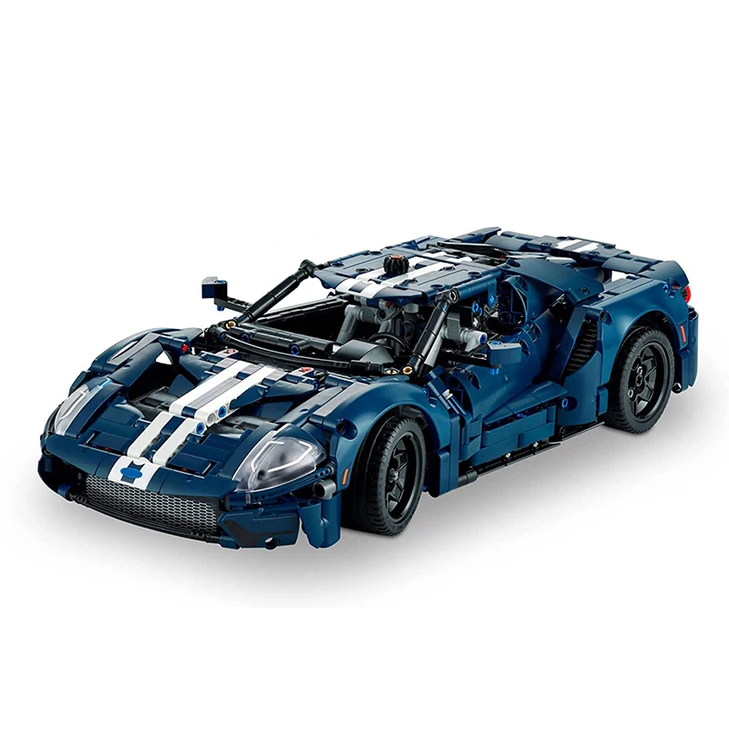 

Technical MOC 42154 1:12 Forded GT Muscle Sports Car Building Block Model Racing Vehicle Assemble Toy Bricks for Kids Adult Gift