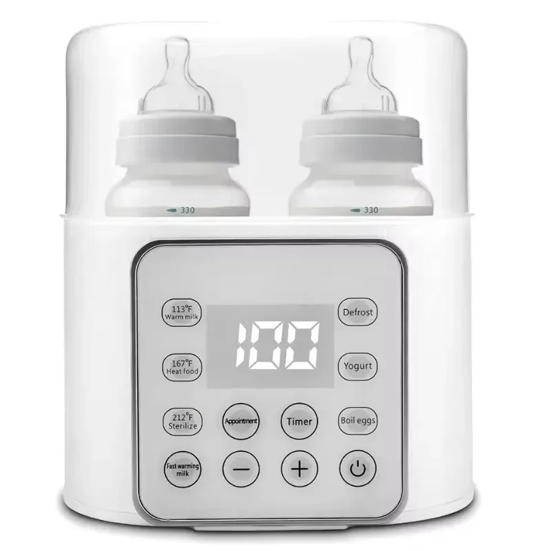 

Multi-purpose fast electric breast milk smart bottle sterilizer and heater