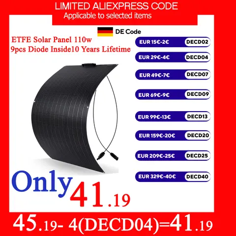 JINGYANGPV Flexible Monocrystalline Solar Panel CNSDPV