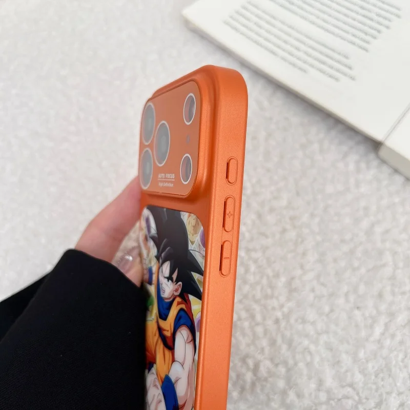 Orange Dragon Ball Son Goku Phone Case for iPhone 17ProMax 13 14 15 16 17 Pro Max Magnetic for Magsafe shockproof Cover Anime view 4