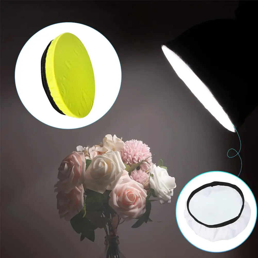 Soft Light Diffuser Cover 7"18cm Light Protective Light Live Photography Studio Bowen Fill Flash Standard Strobe Refle K3v4