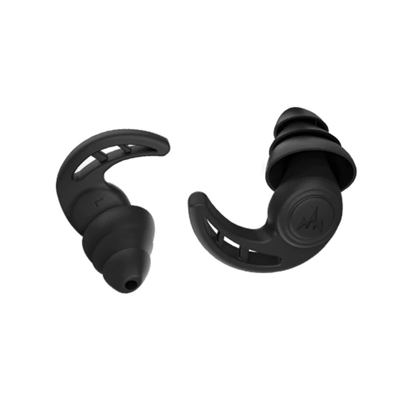 3 Layers Washable Ear Plugs Noise Canceling Earplugs Reusable for Sleep Reading Cycling Concerts Nightclubs  Dropship