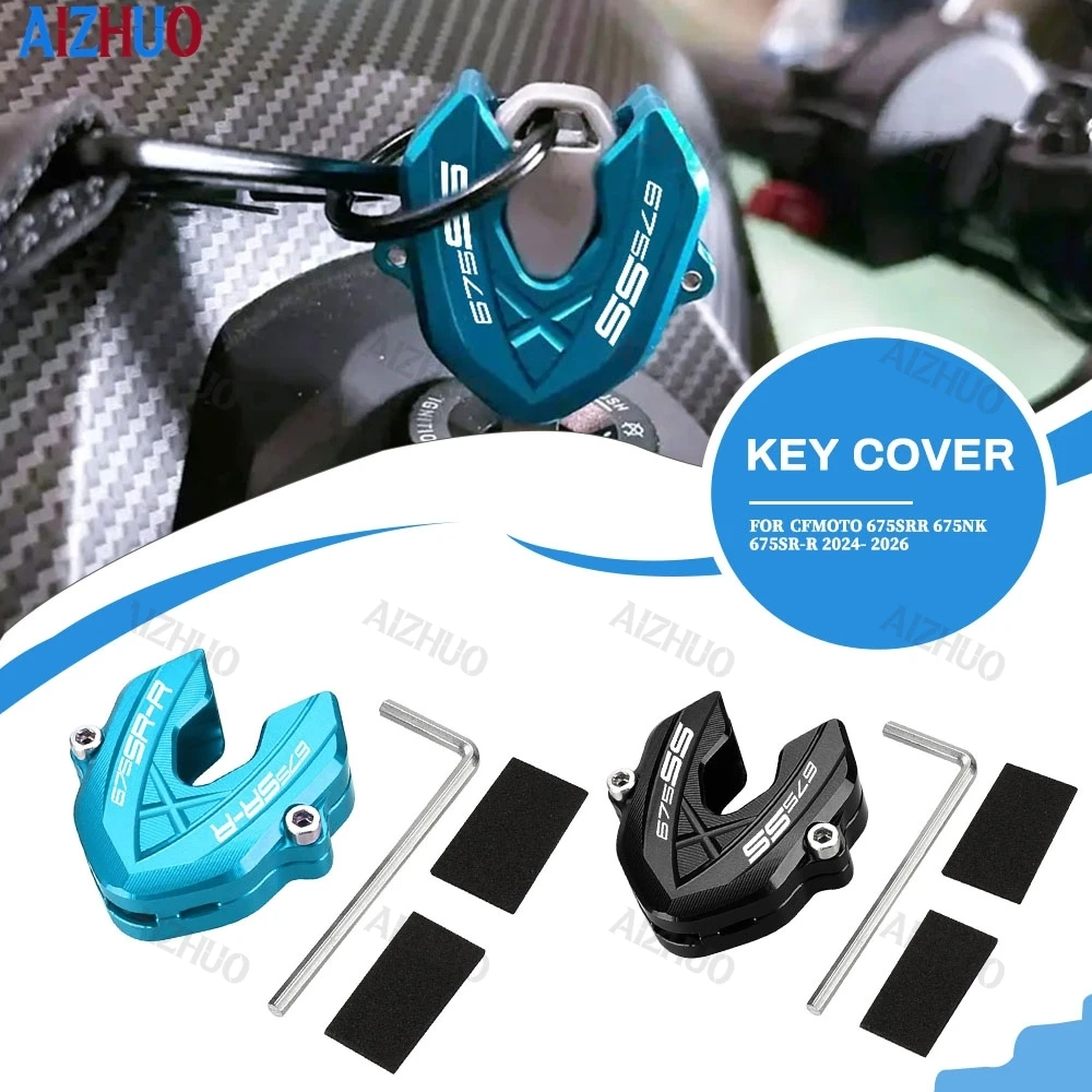 

Key Cover For CFMOTO CF MOTO 675SRR 675NK 675SR-R 2024 2025 2026 Motorcycle Keychain Key Cover Cap Keys Case Shell Protector