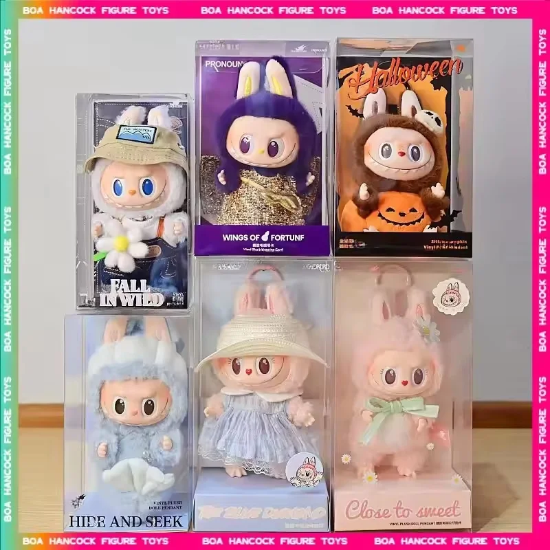 

100% Labubu original Vinyl Toy Pendant Accessory Plush Blind Box Doll Collectible Souvenir Limited Edition Choice Blind Box