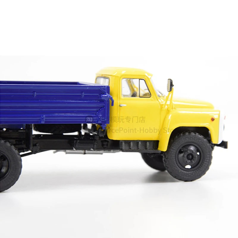 1:43 Scale Diecast Alloy SAZ-3507 Soviet Agricultural Dump Truck Gaz-53 Toy Car Model 103184 Classic Adult Souvenir Gift Display