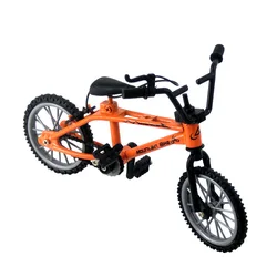 Special Offer Bicycle Model Retro Double Rod BMX Finger Bike Alloy Diecast Simulation Real Children Toys Collection  Motorcycle