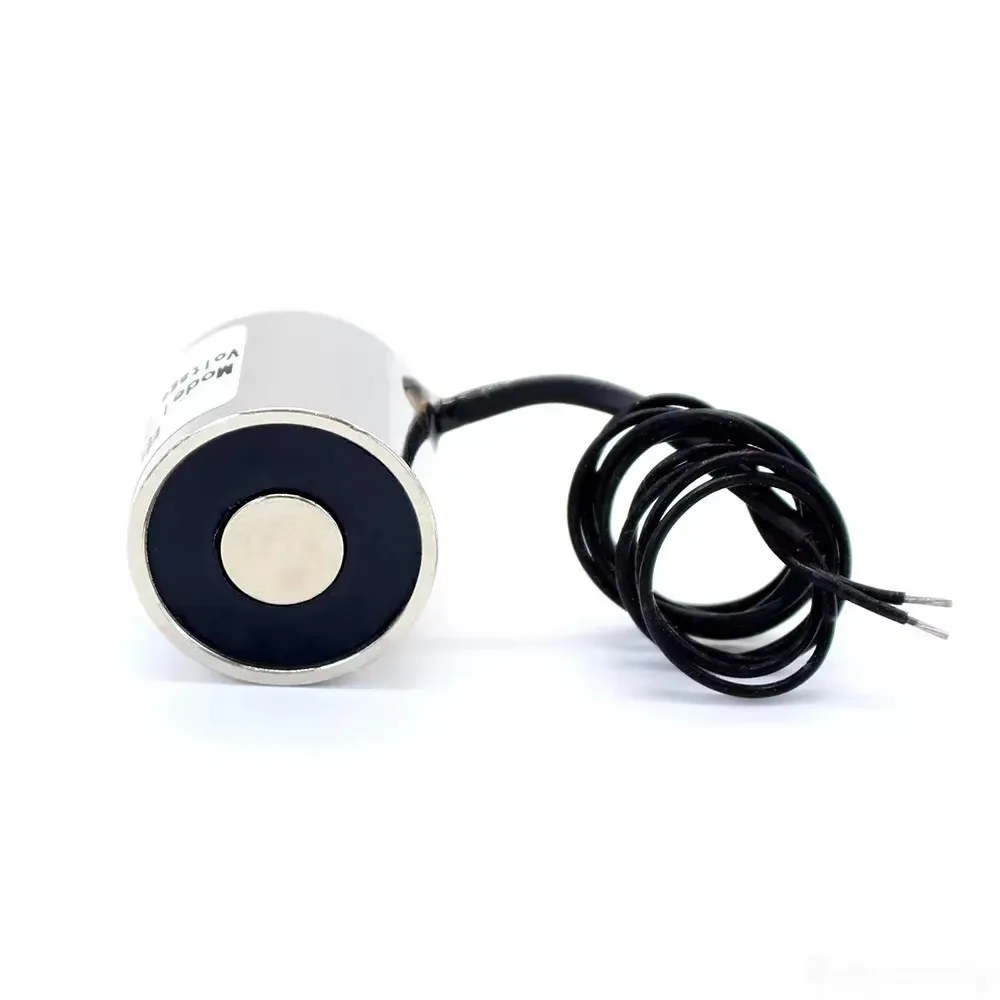 صمام لولبي Lifting 5KG 50N 25/20 Mini Solenoid DC 6V 12V 24V 36V Solenoid Valve Powerful Suction Cup الهواء المضغوط — تفصيل 3