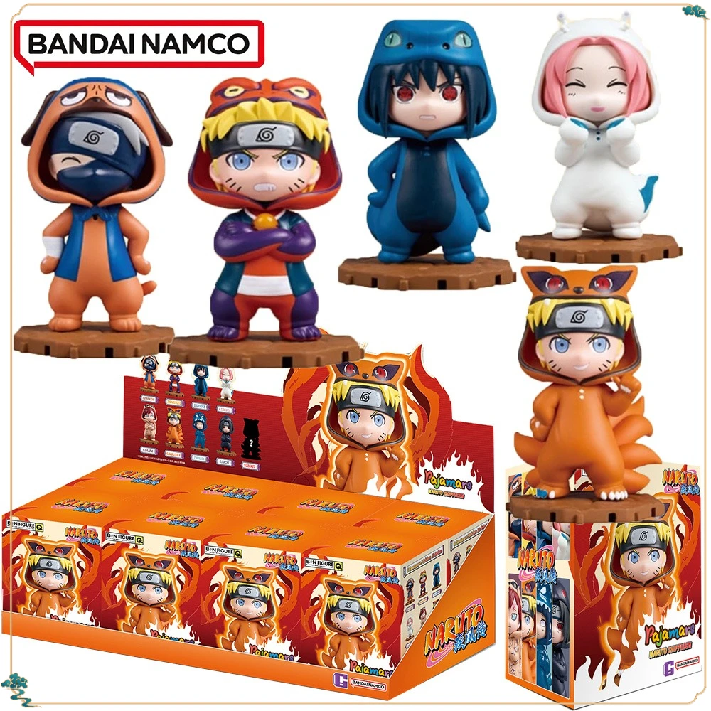 

New BANDAI Original Naruto Shippuden Series Blind Box Creative Practical Anime Peripheral Rarity Model Delightful Christmas Gift