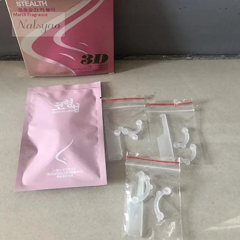 3D Invisible Nose Bridge Lifter Rhinoplasty Clip No Pain Nose Shaper Beauty Tool Nose Stiffer Lifting Device